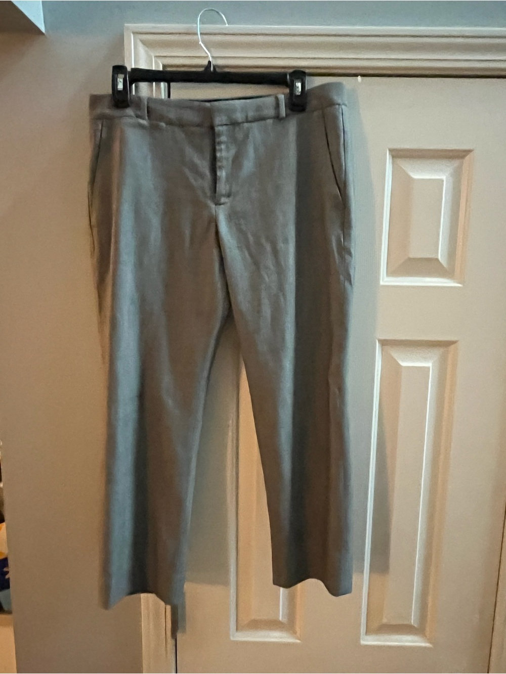 Banana Republic Women's Gray Cropped Ankle Pants